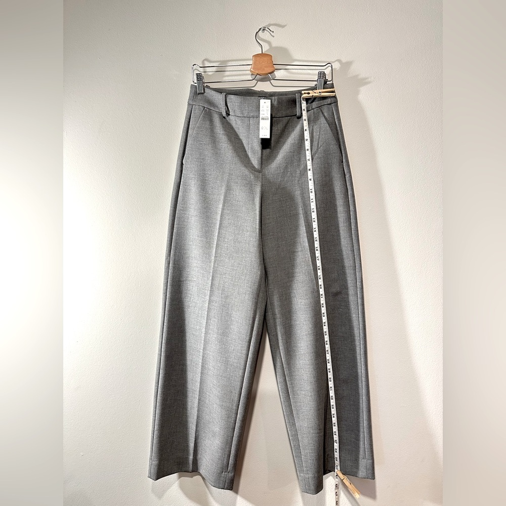 J Crew Sydney Gray Four Season Stretch Women's Wide-Leg Pants NWT sz 8